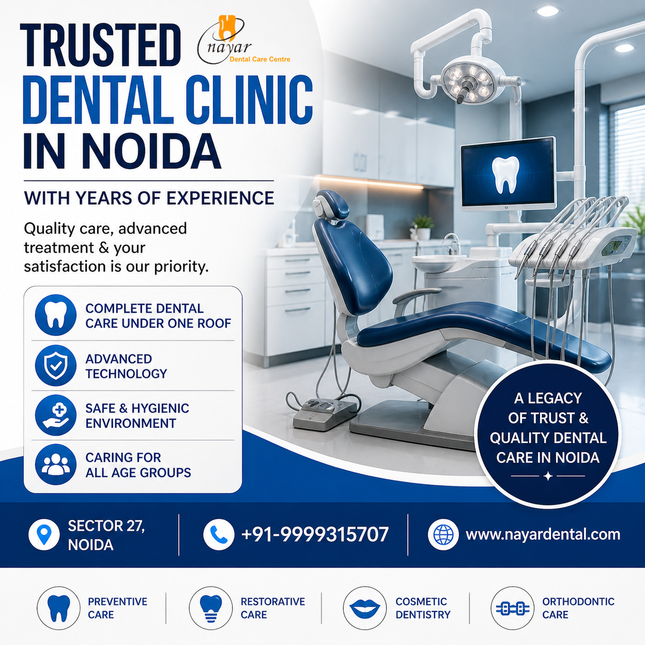 You are currently viewing Old Dental Clinic in Noida | Nayar Dental Care