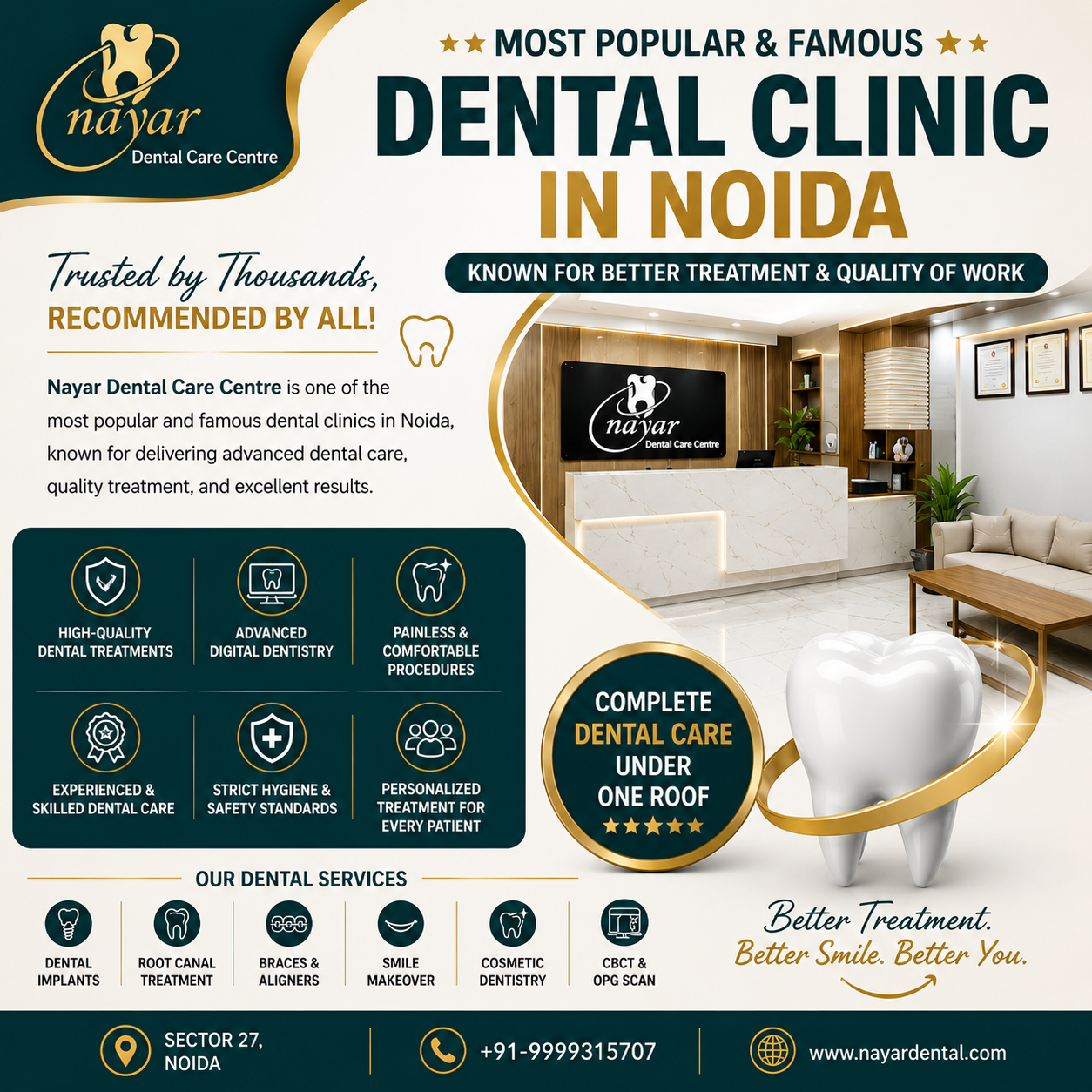 You are currently viewing Famous Dental Clinic in Noida | Nayar Dental Care Centre